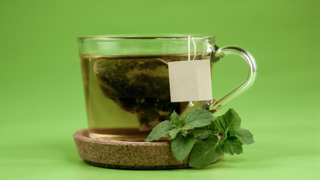 thé à la menthe