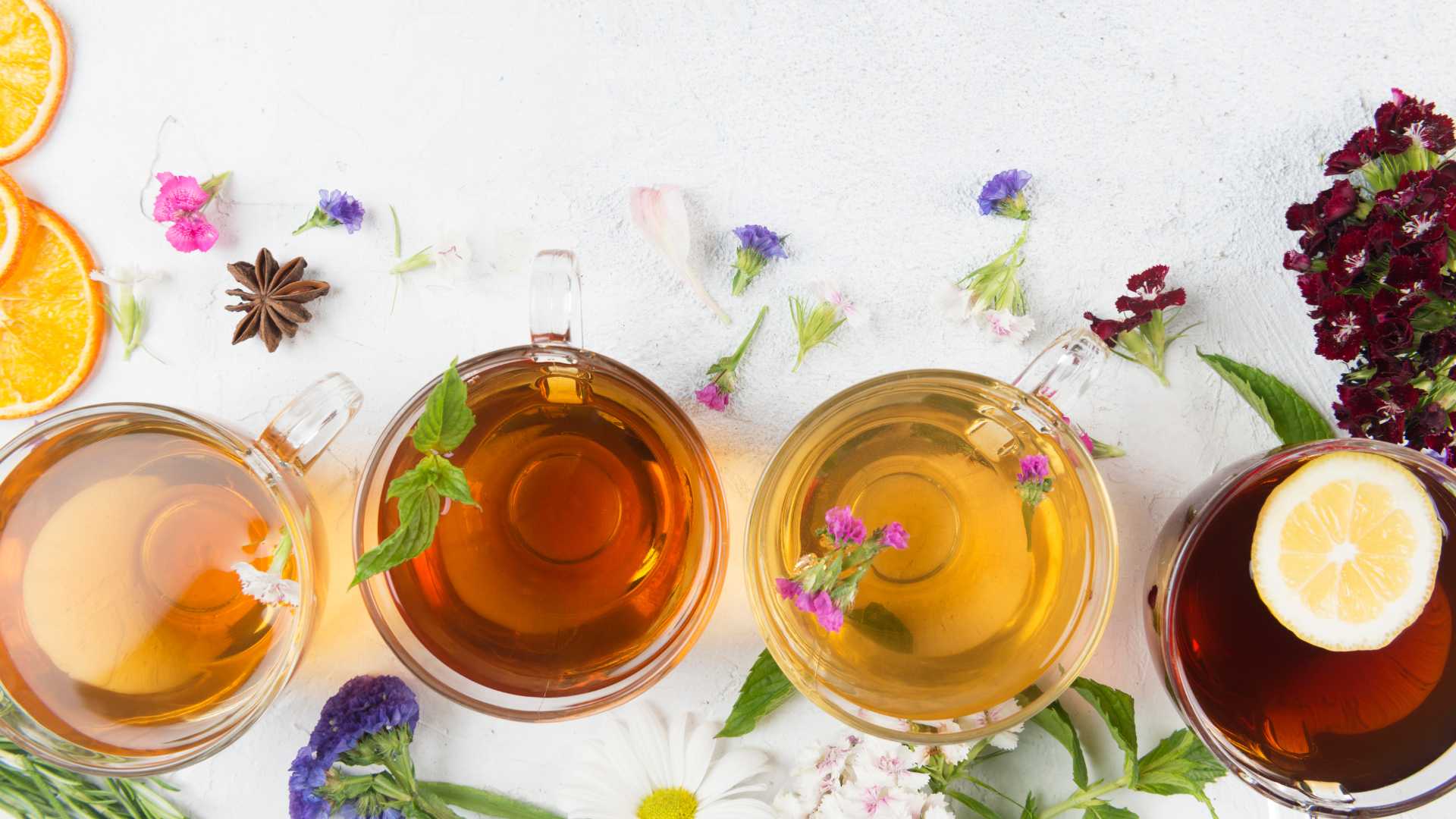 Tasses de thé