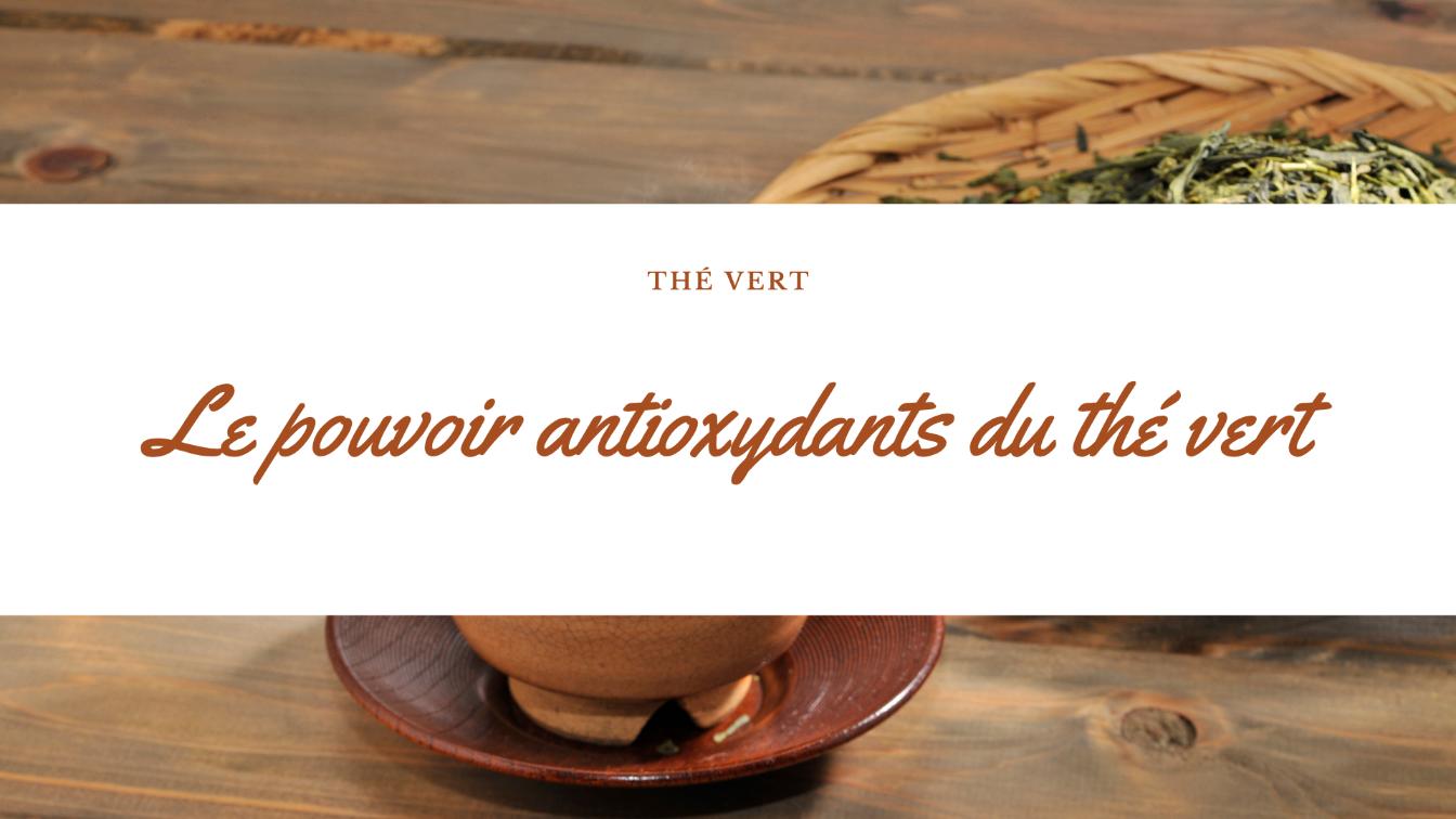 pouvoir antioxydant the vert